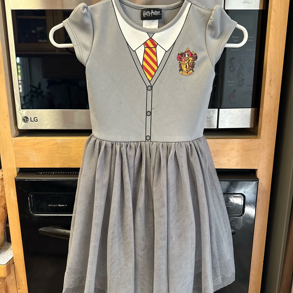 Warner Bros. Gray and Red Harry Potter Kids Dress